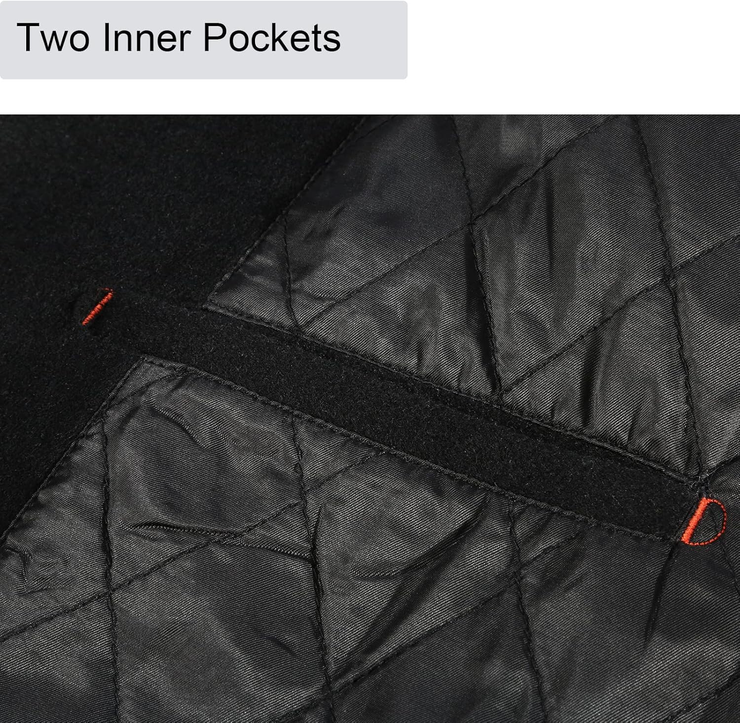 BOJIN Mens Trench Coat Wool Blend Top Pea Coat Winter Long Single Breasted Classic Stylish Business Overcoat - Image 5