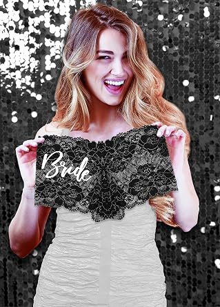 RhinestoneSash Bridal Lingerie - Funny Bachelorette Party Gifts - Naughty Panties for Bride