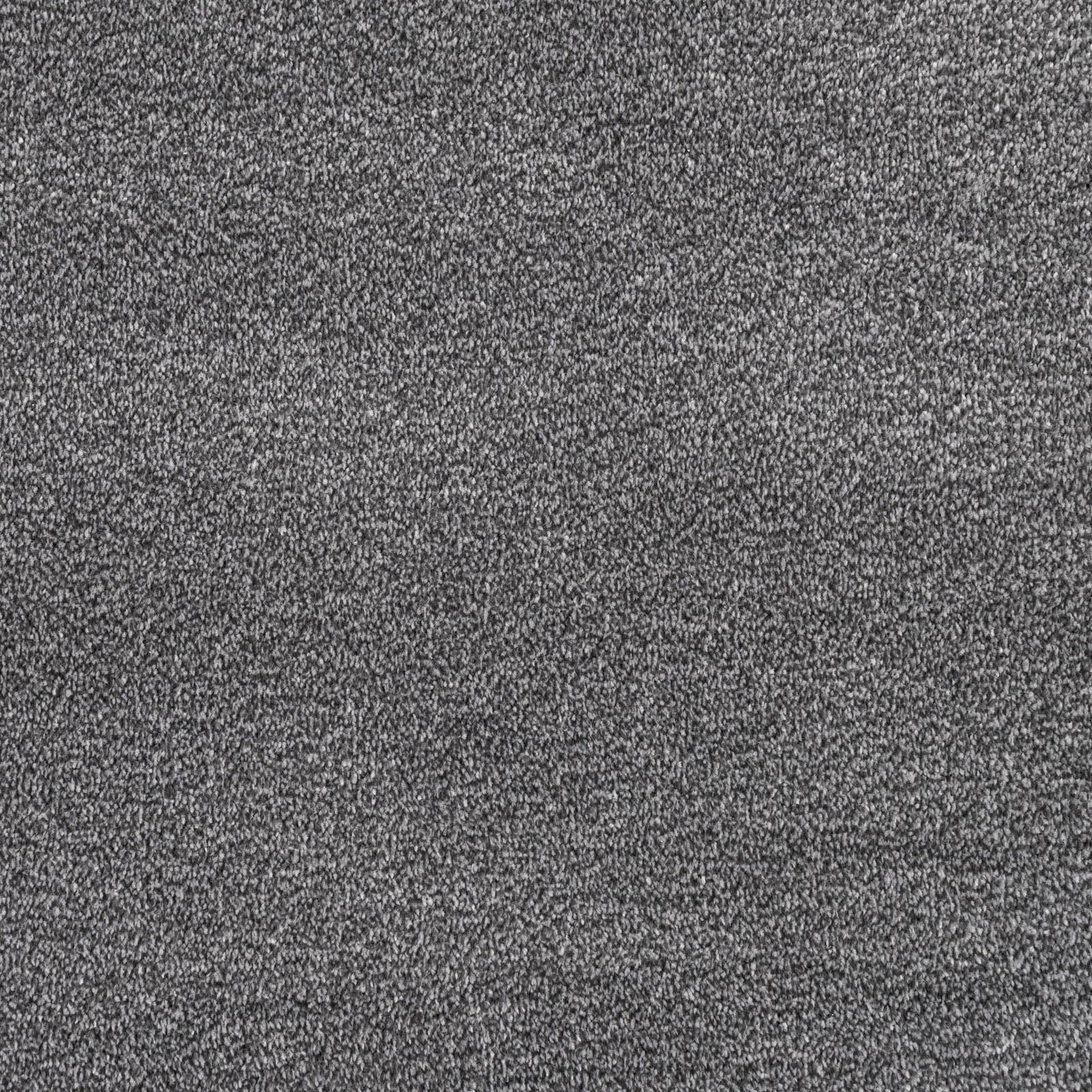 Edale Saxony Action Backed Carpet 16mm Thick Stain Resistant Lounge Bedroom (Dark Grey - 5m x 3.5m)