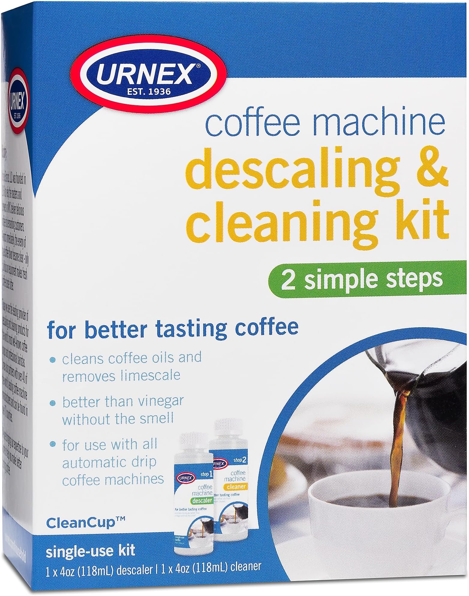 Amazon.com: Urnex Coffee Descaling Kit For Use With Keurig Coffee ...