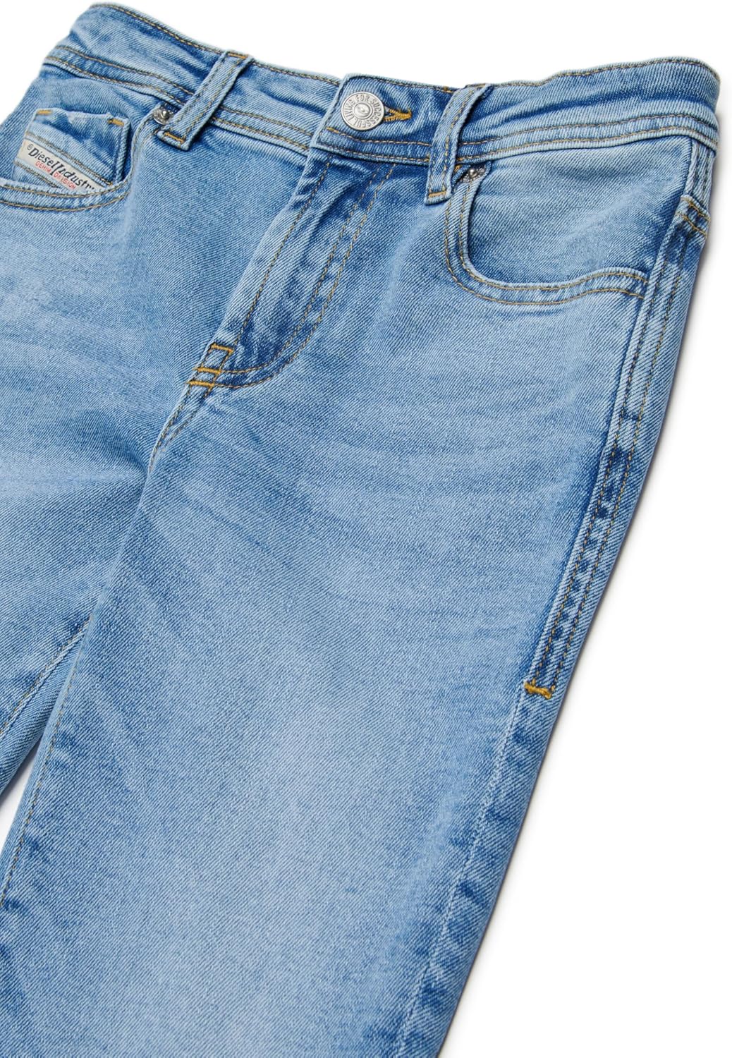 Diesel Girls' Slim Fit Jeans in Light Blue Wash - 2004