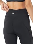 Amazon Essentials Womens Active Sculpt Workout Athleisure High Rise Capri Leggings with Pockets (Available in Plus Size)