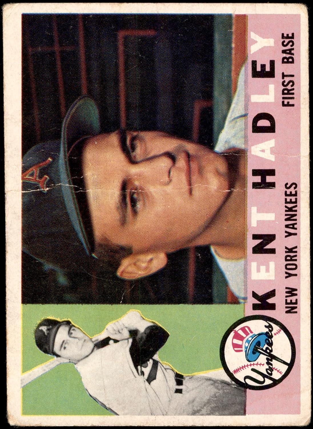 1960 Topps 102 Kent Hadley New York Yankees (Baseball