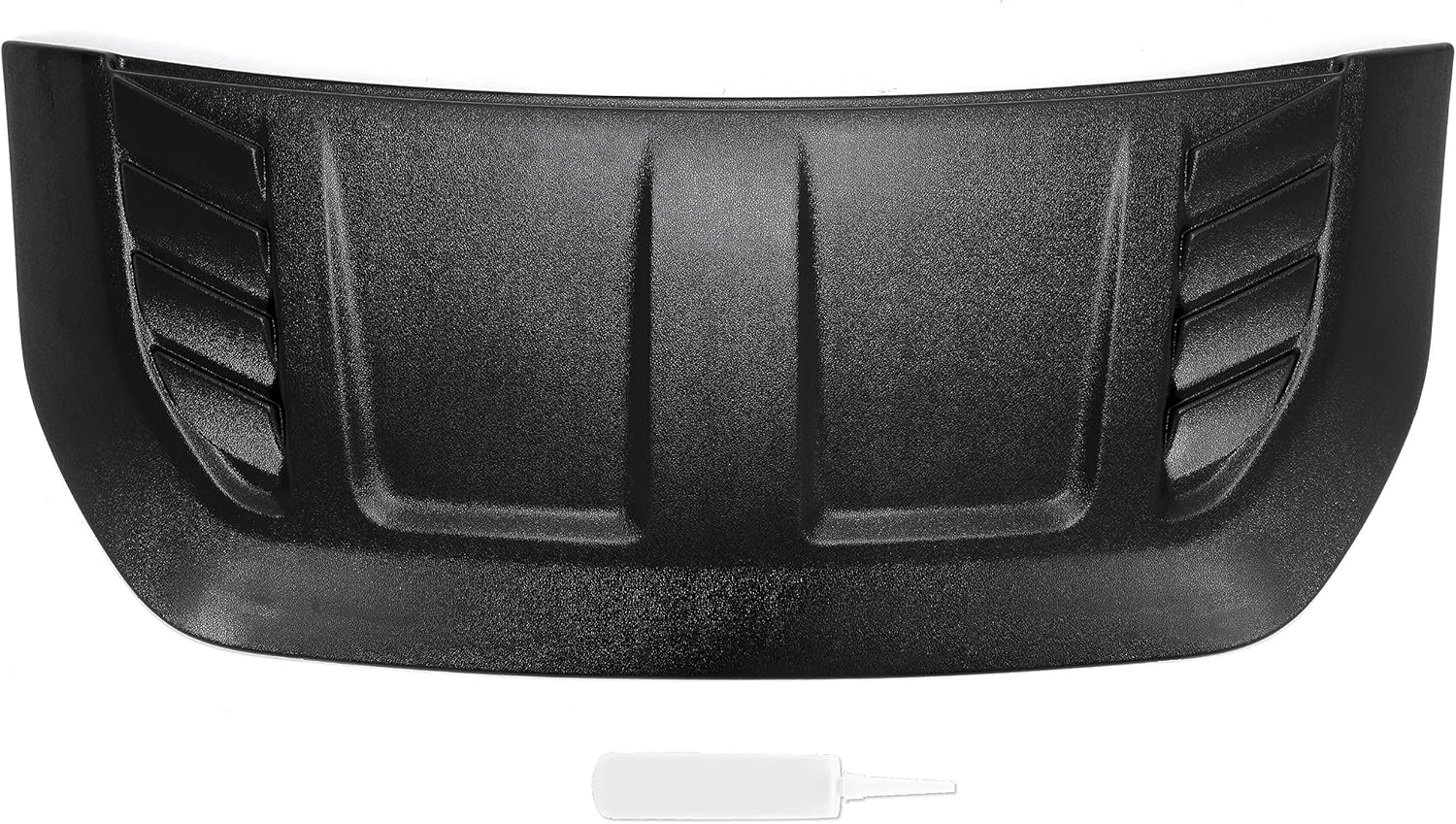 Hood Scoop Compatible with 2021-2023 Ford Bronco, Replacement for VM2DZ-16C630-B FO34E01, Air Intake Hood, Bonnet Scoop Cover Vents Grille Black
