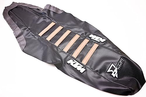 D'Cor Visuals Factory Ribs - Funda de asiento con varillas naranjas - KTM 125150SX y 250350450 SXF XCF - 2016 _30-30-216