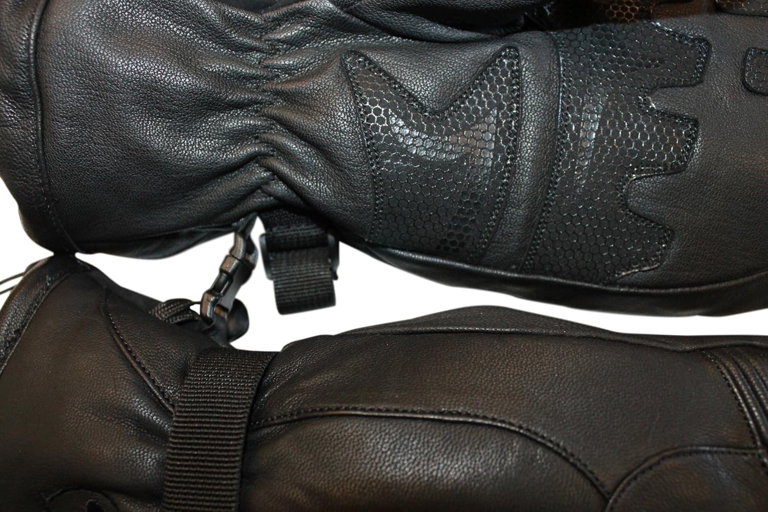 Ski Signature Mens Edge Goat Skin Leather Mitten