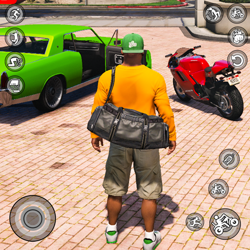 Stadt-Motorrad-Gangster-Simulator und Urban Mafia-Radrennspiel