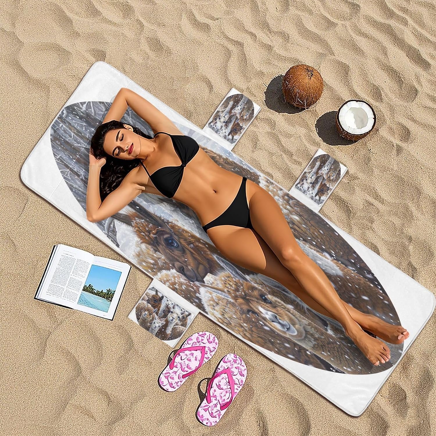 FRMG Alpaca Patio Chaise Lounge Covers Beach Chair Cover Beach Chair Towel Lounge Chair Towel Cover A0900530a