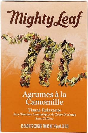 Mighty Leaf Tea Chamomile Citrus Tea 15 Tea Bags