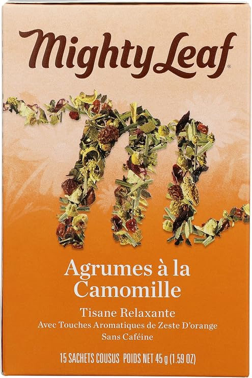 Mighty Leaf Tea Chamomile Citrus Tea 15 Tea Bags