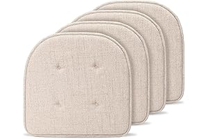 Tromlycs Non-Slip U-Shaped Dining Chair Cushions