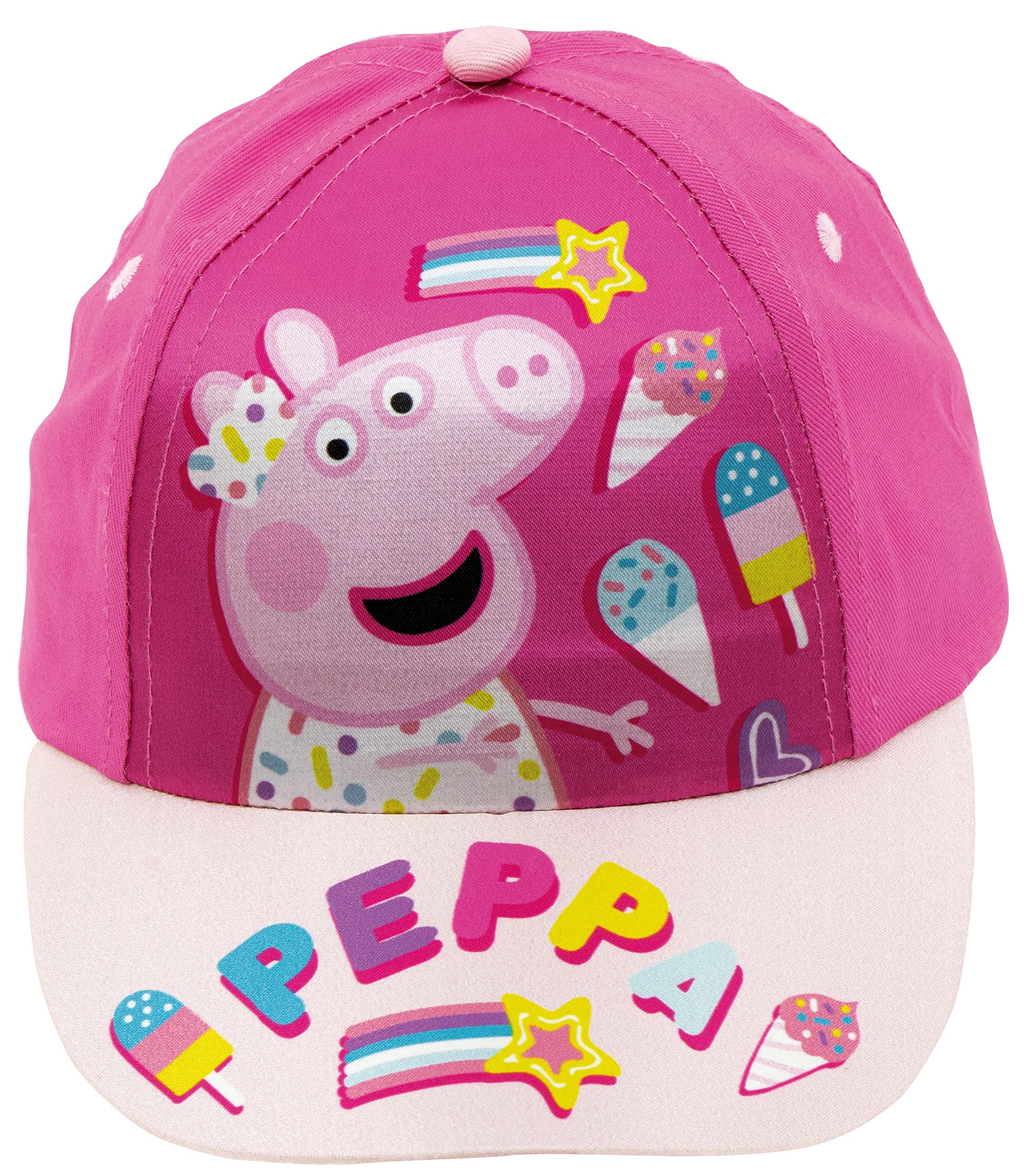 ARDITEX Gorra Peppa Pig Infantil para Playa o Piscina | Gorra Ajustable para Niñas de 3 a 5 años — view 2