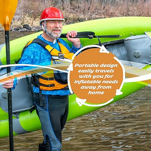 Miniatura 6 de Bed Maker's Fresh Ideas HDB760XXASSTXX - Bomba de aire eléctrica de mano de 120 V CA, multiuso para uso doméstico en interiores, crema, color crema