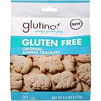 Vista 2 de Glutino Glut Animal Crackers Original 6 Oz - Paquete de 2