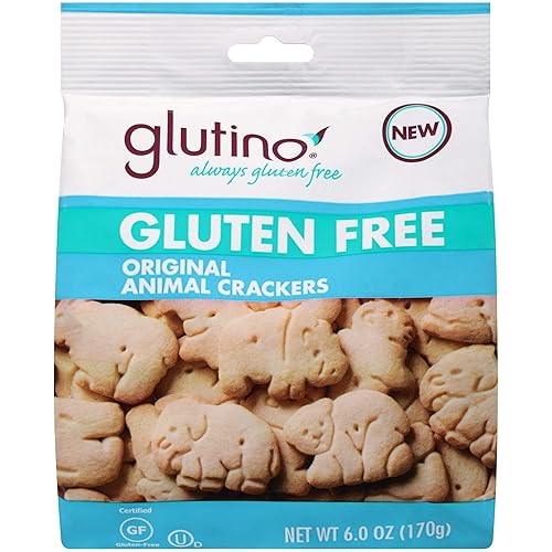 Miniatura 2 de Glutino Glut Animal Crackers Original 6 Oz - Paquete de 2