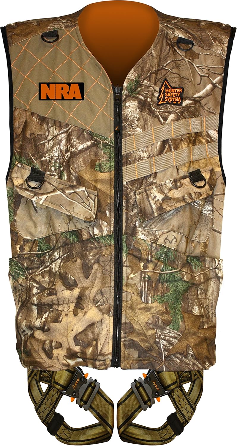 HUNTER SAFETY SYSTEM L/XL HSS420 NRA Patriot Safety Harness Vest