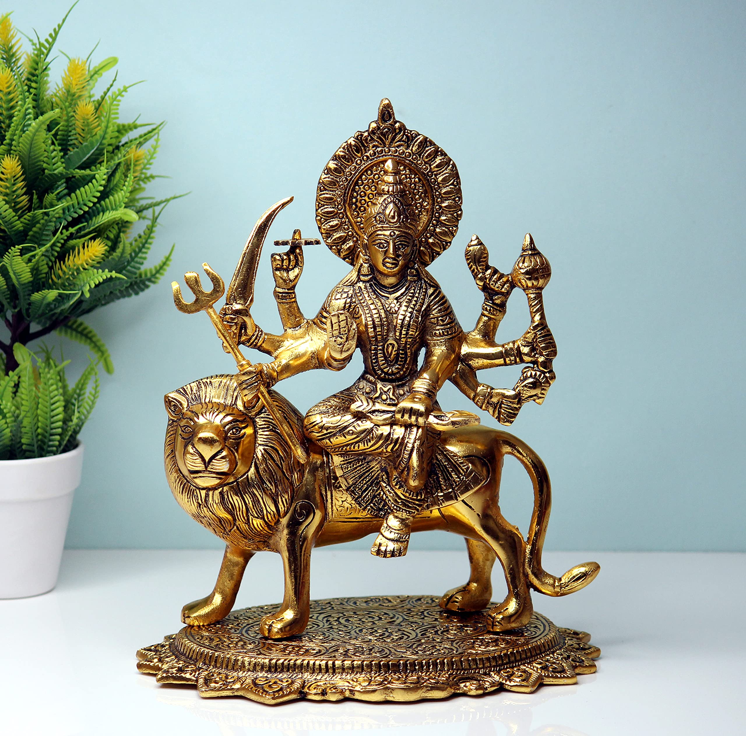 Buy Yug Handicraft Metal maa Durga Idol/Shri Ambe Maa Metal Idol/Shri Buy Yug Handicraft Metal maa Durga Idol/Shri Ambe Maa Metal Idol/Shri