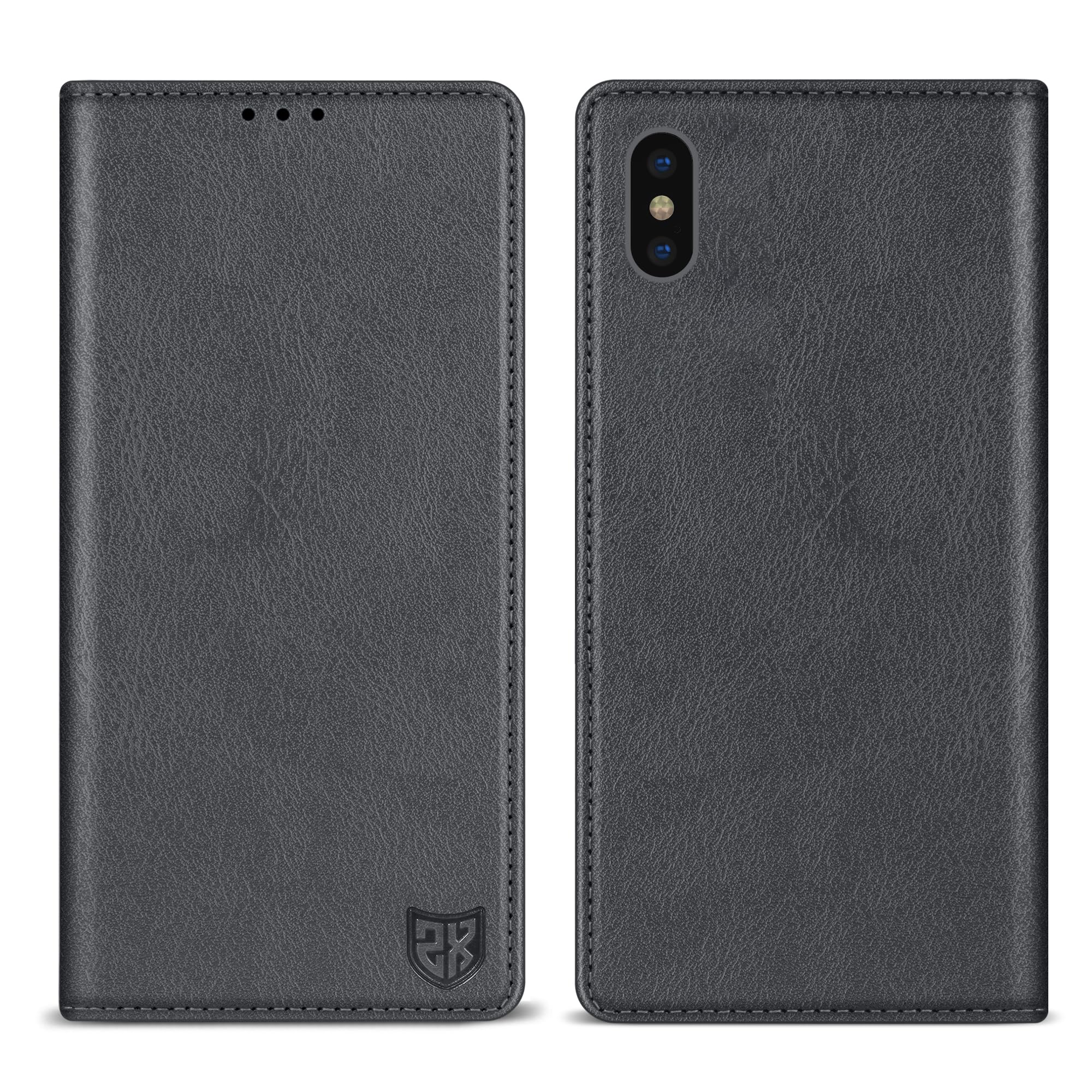 iPhoneアクセサリー iPhone X Amazon.com: ZZXX for iPhone X/iPhone Xs Wallet Case with