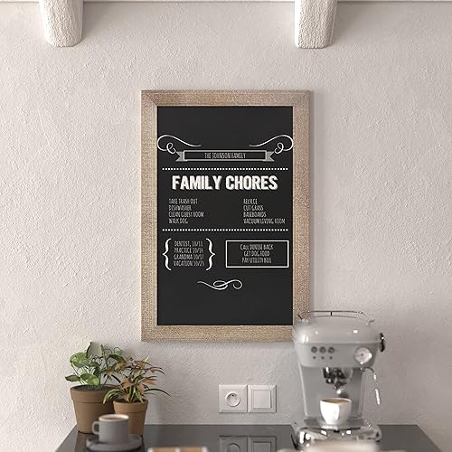 Vista 136 de HBCY Creations - Pizarras magnéticas de pared, estilo rústico