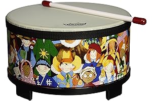 Remo RH-5010-00 Rhythm Club Floor Tom Drum - Ideal for Young Drummers