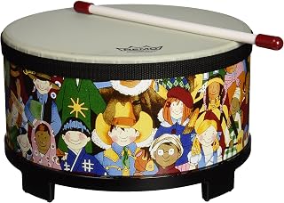 Remo RH-5010-00 Rhythm Club Floor Tom Drum - Rhythm Kids, 10"