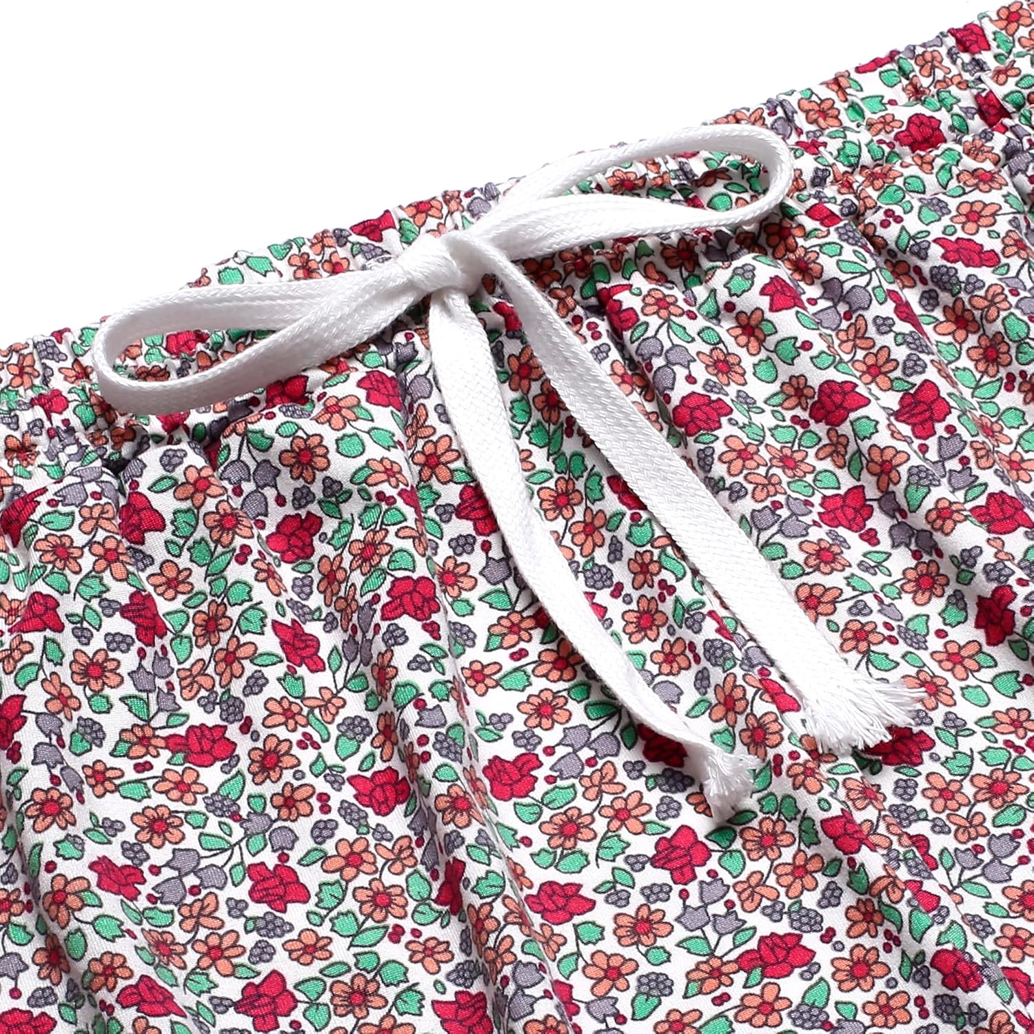 2 Pack Pajama Shorts for Women Cotton Sleep Shorts Casual Lounge Pants Drawstring Pj Bottoms - Image 4