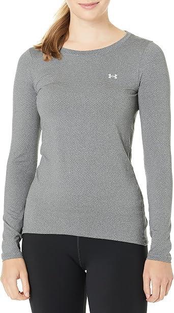 Amazon.com: Under Armour HeatGear Armour - Camiseta de manga larga para  mujer : Deportes y Actividades al Aire Libre