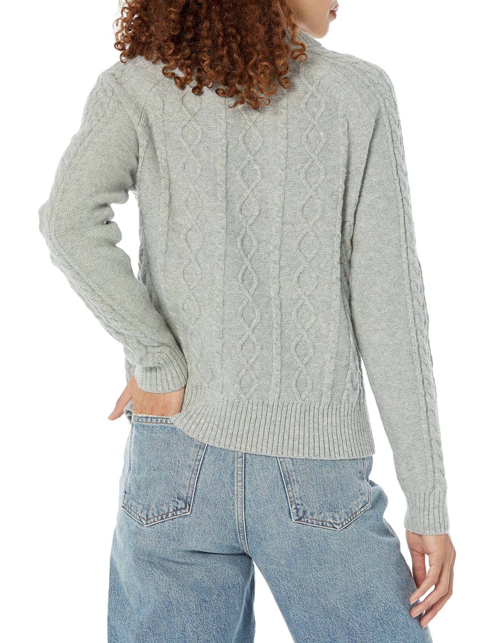 Amazon Essentials Women's Stitch Cable Sweater
