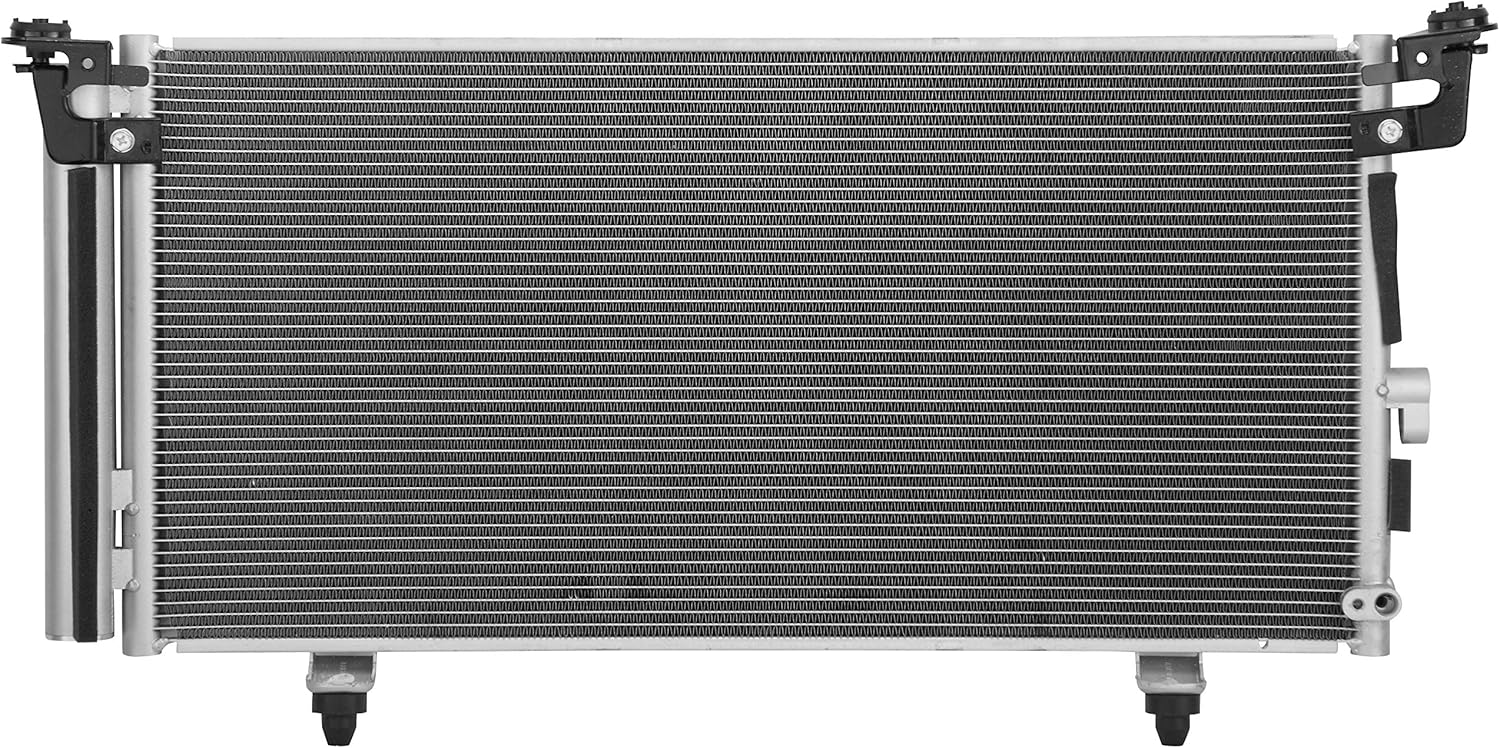 Spectra Premium 7-3885 Air Conditioning AC Condenser Compatible With 2010-2014 Subaru Legacy H4 2.5L, 2010-2014 Legacy H6 3.6L, 2010-2014 Outback H4 2.5L and 2010-2014 Outback H6 3.6L