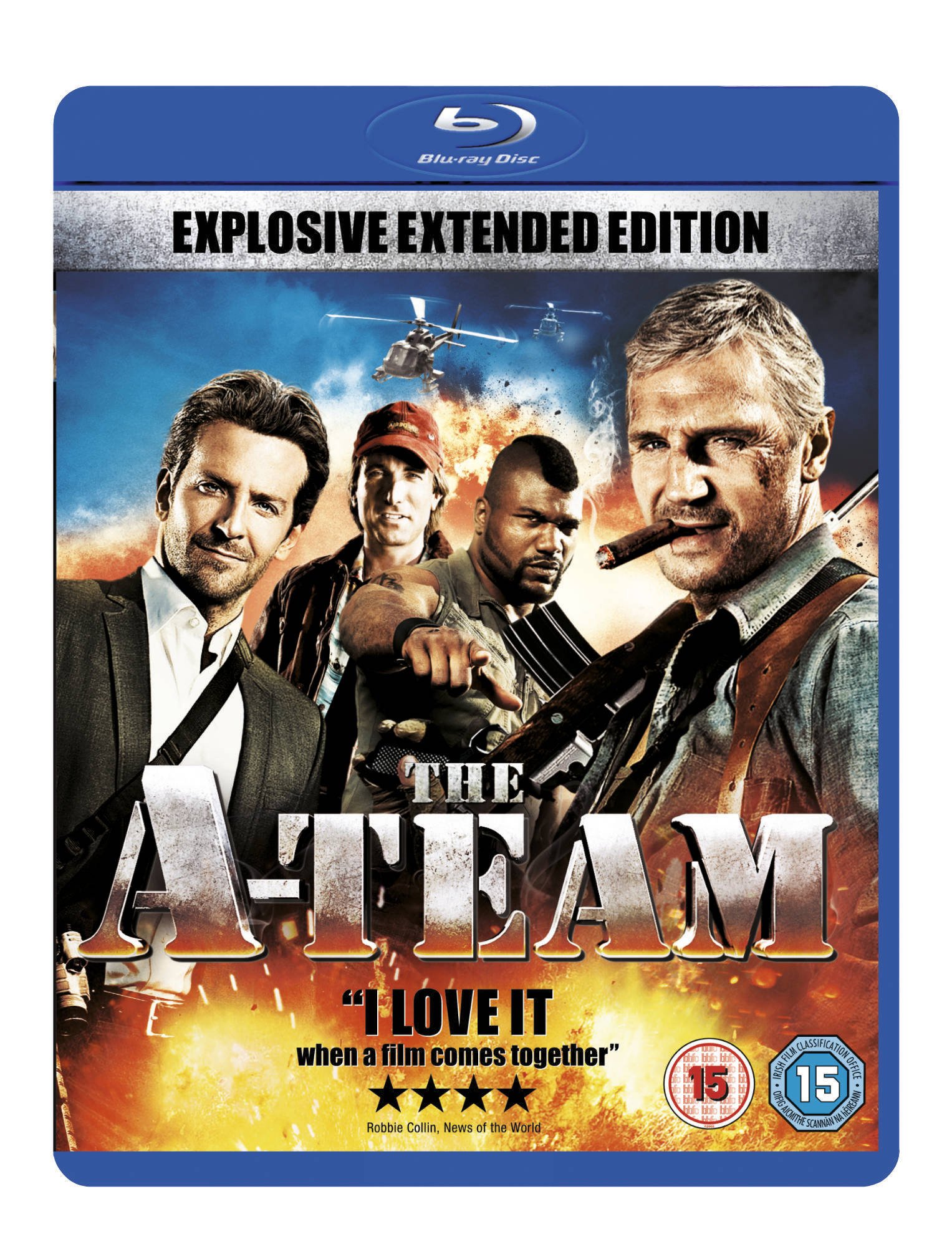 A-Team Blu-ray importación de Reino Unido versión USA para coleccionistas de cine de acción