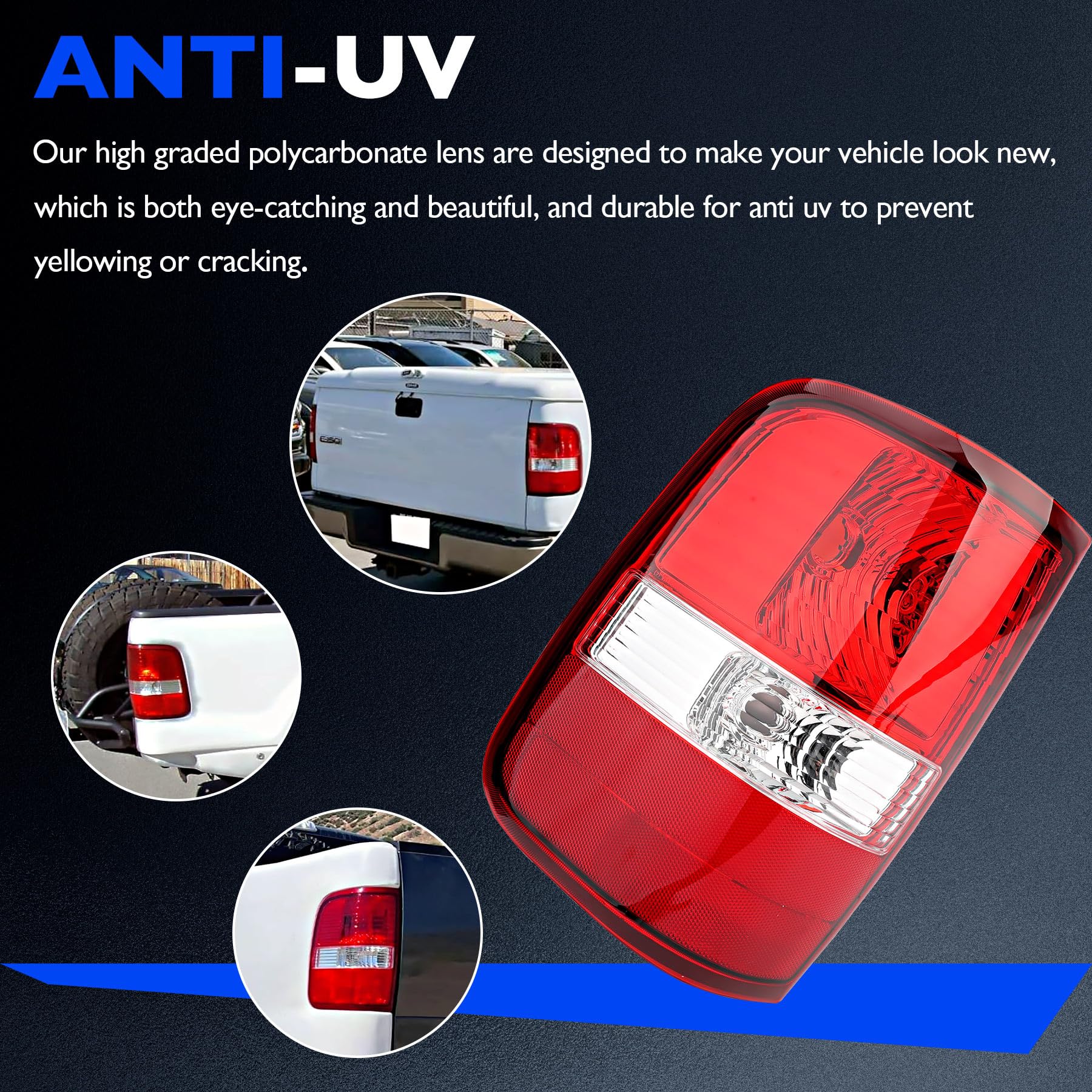 Luz Trasera Compatible Con Ford F150 2004 2005 2006 2007 2008