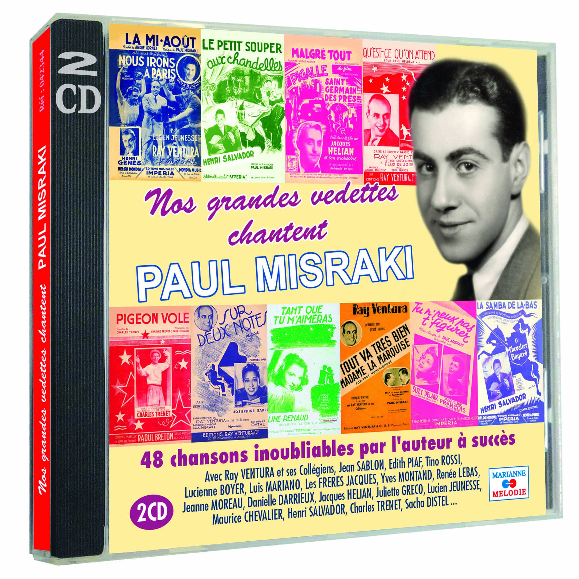 Nos grandes vedettes chantent Paul Misraki