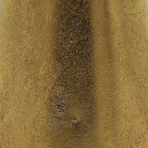 Miniatura 8 de Deco 79 Acento de metal contemporáneo, mesa auxiliar de 16 x 16 x 24 pulgadas, color dorado