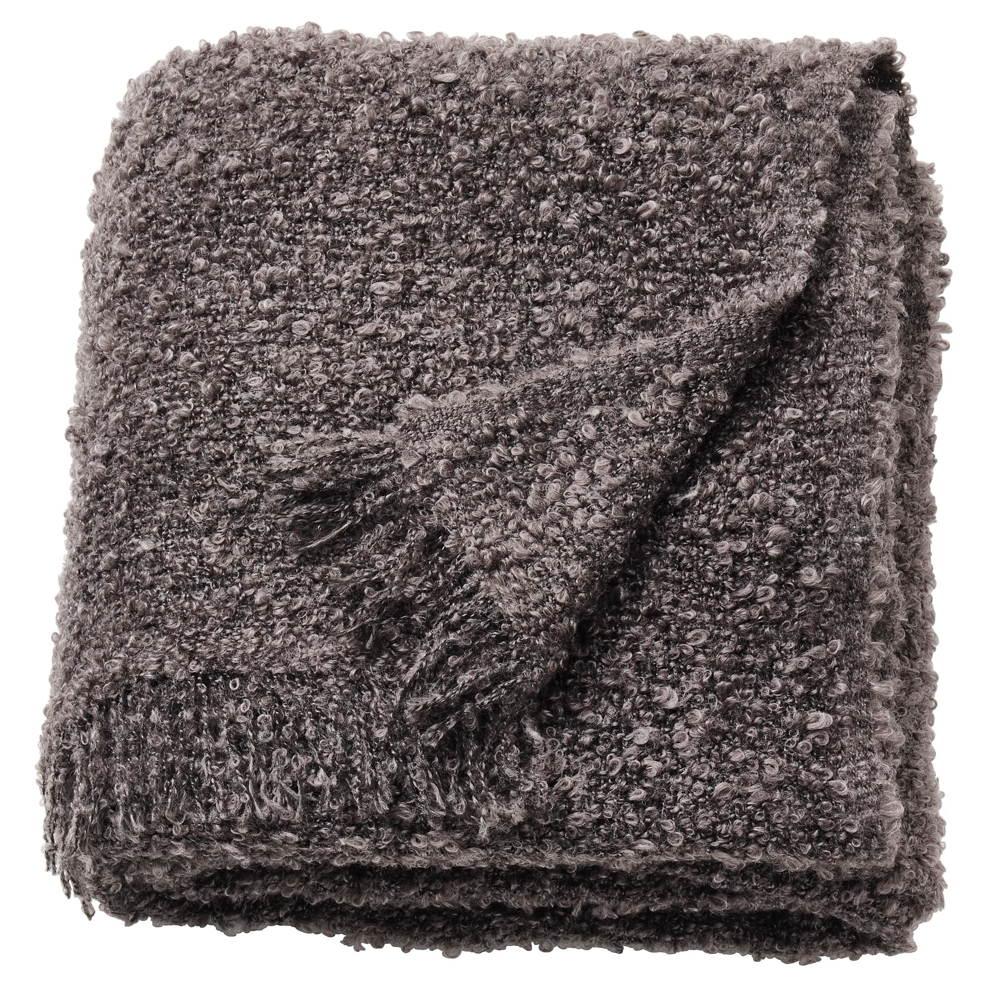 Couvre-lit anthracite ProTuning Sandbrodd 130 x 170 cm, textile raffiné