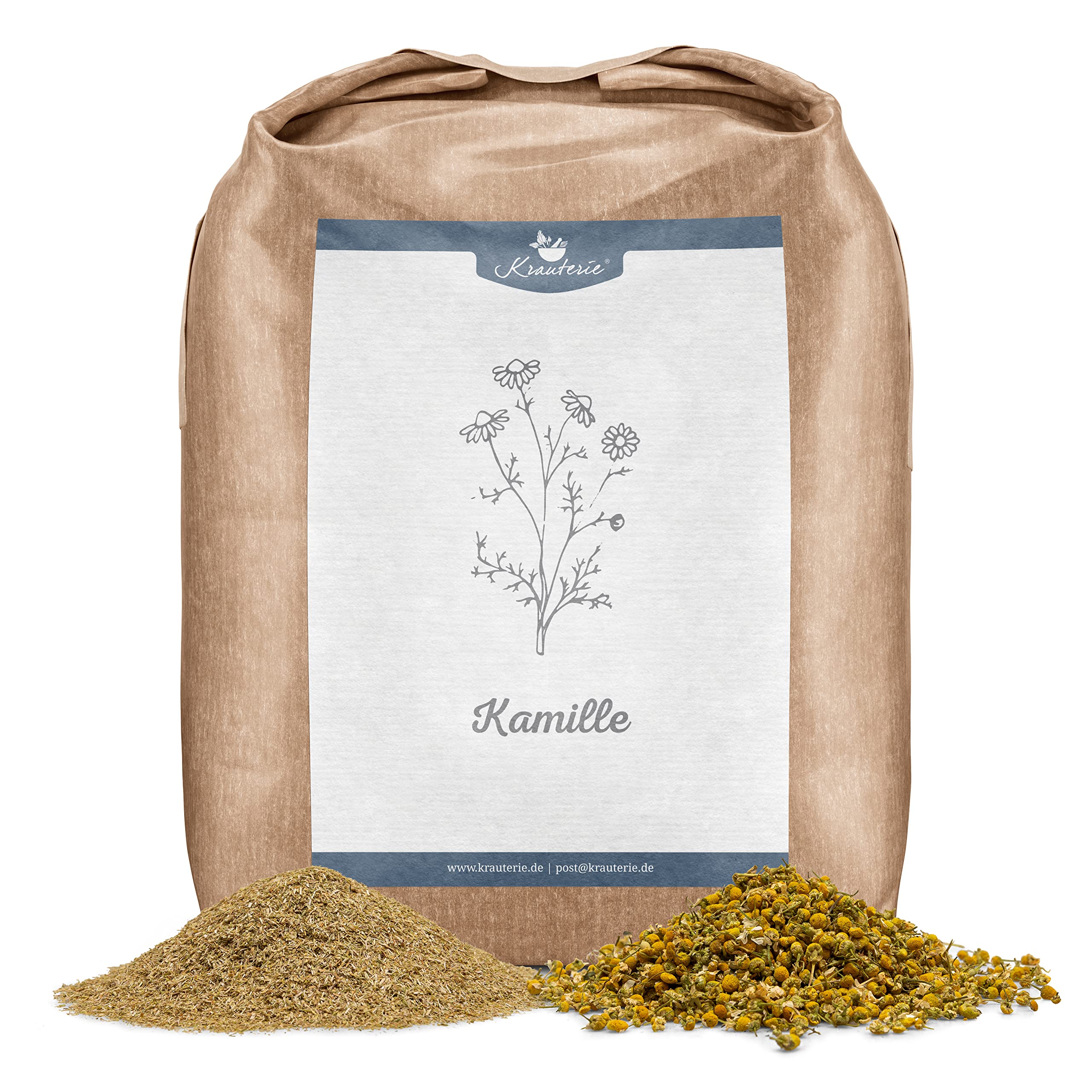 Krauterie Kamille für Pferde, ganz (1000 g)
