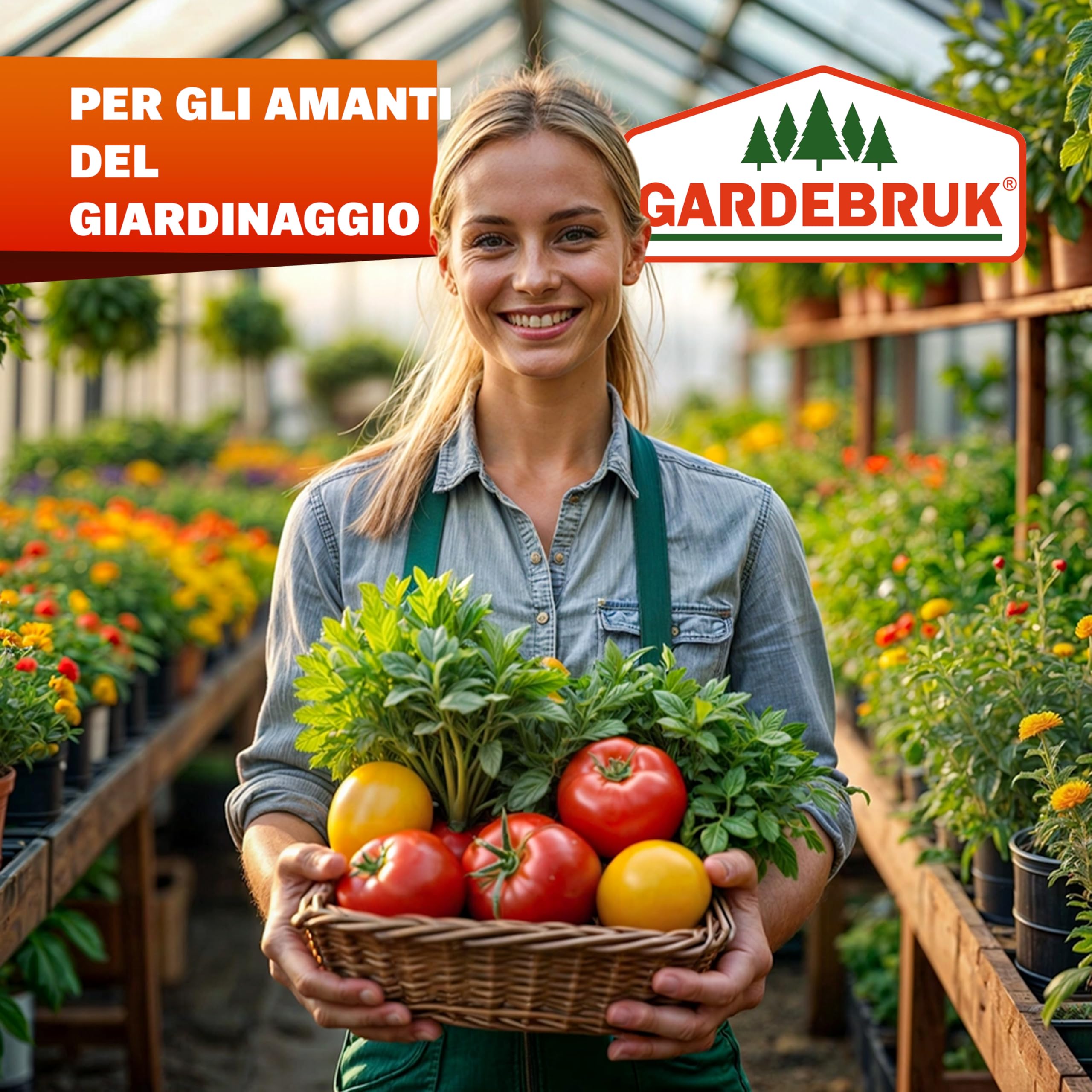GARDEBRUK® Serra da Giardino in Alluminio 7,2m² 380x190cm incl. 4 Lucernari Coltivazione Orto per Piante Giardinaggio 11,73m³
