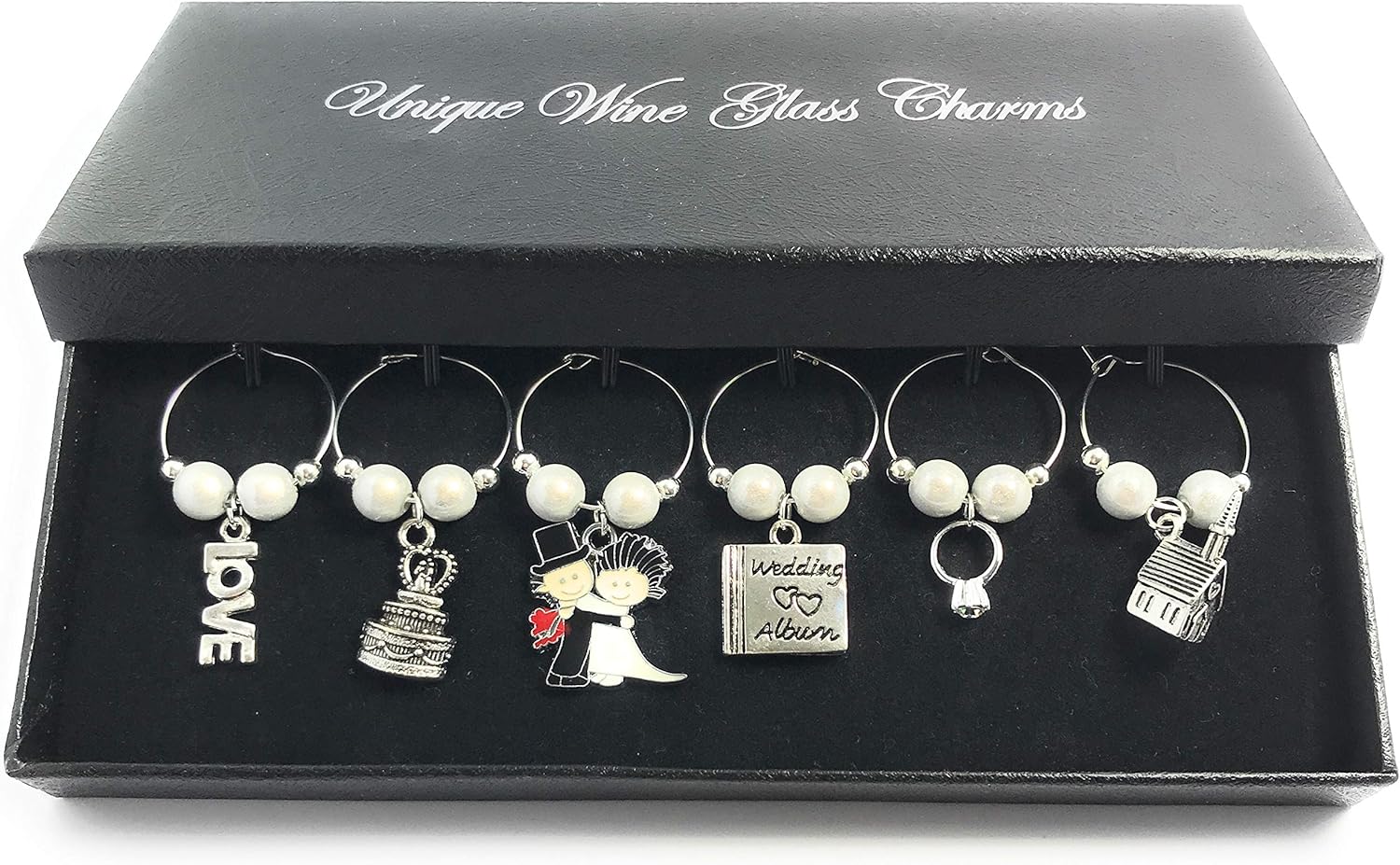 Kit De Fabrication De Breloques Pour Verres à Vin Sur Le Thème De L