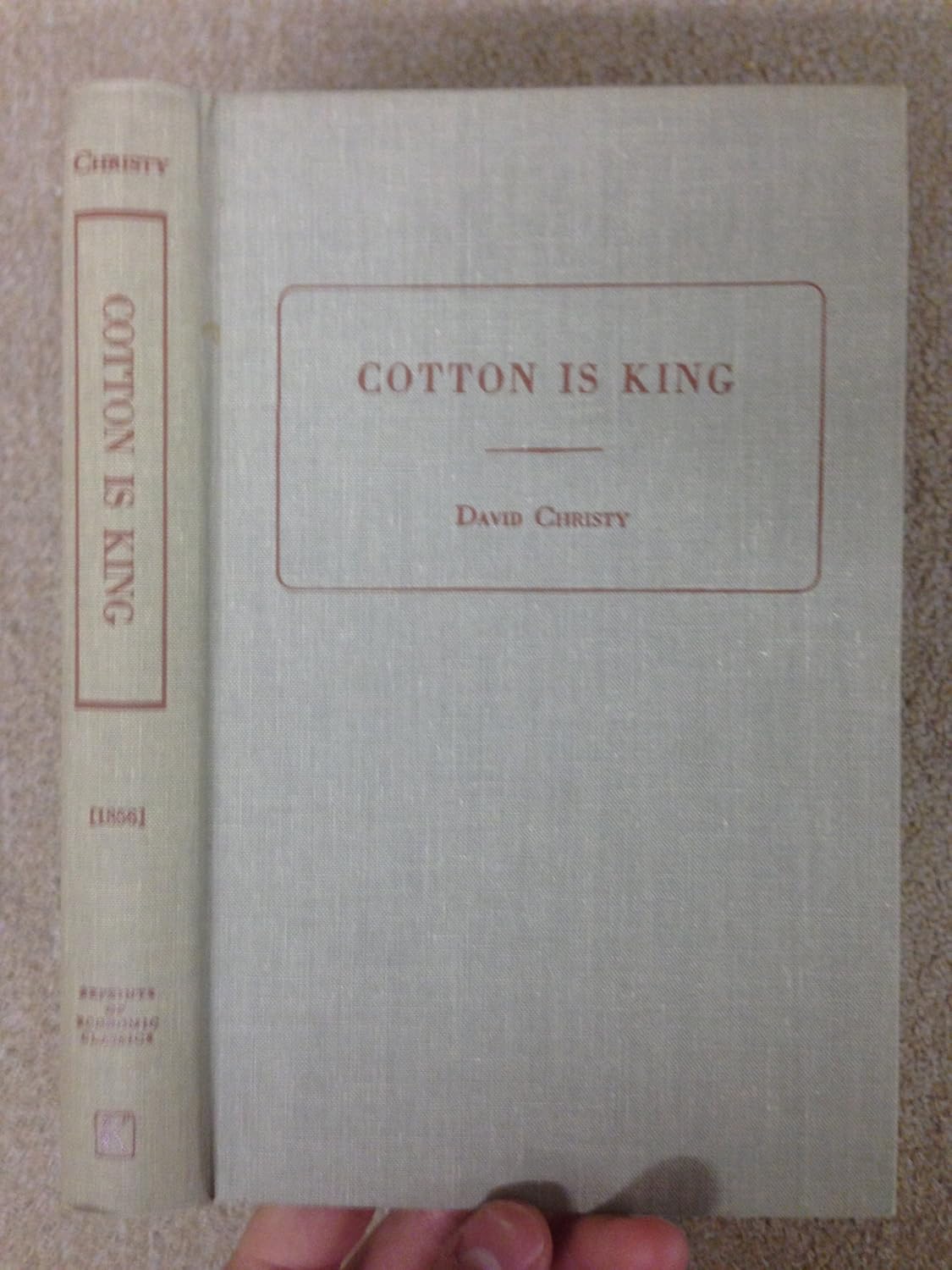 Amazon Cotton is King Christy, David Management & Leadership