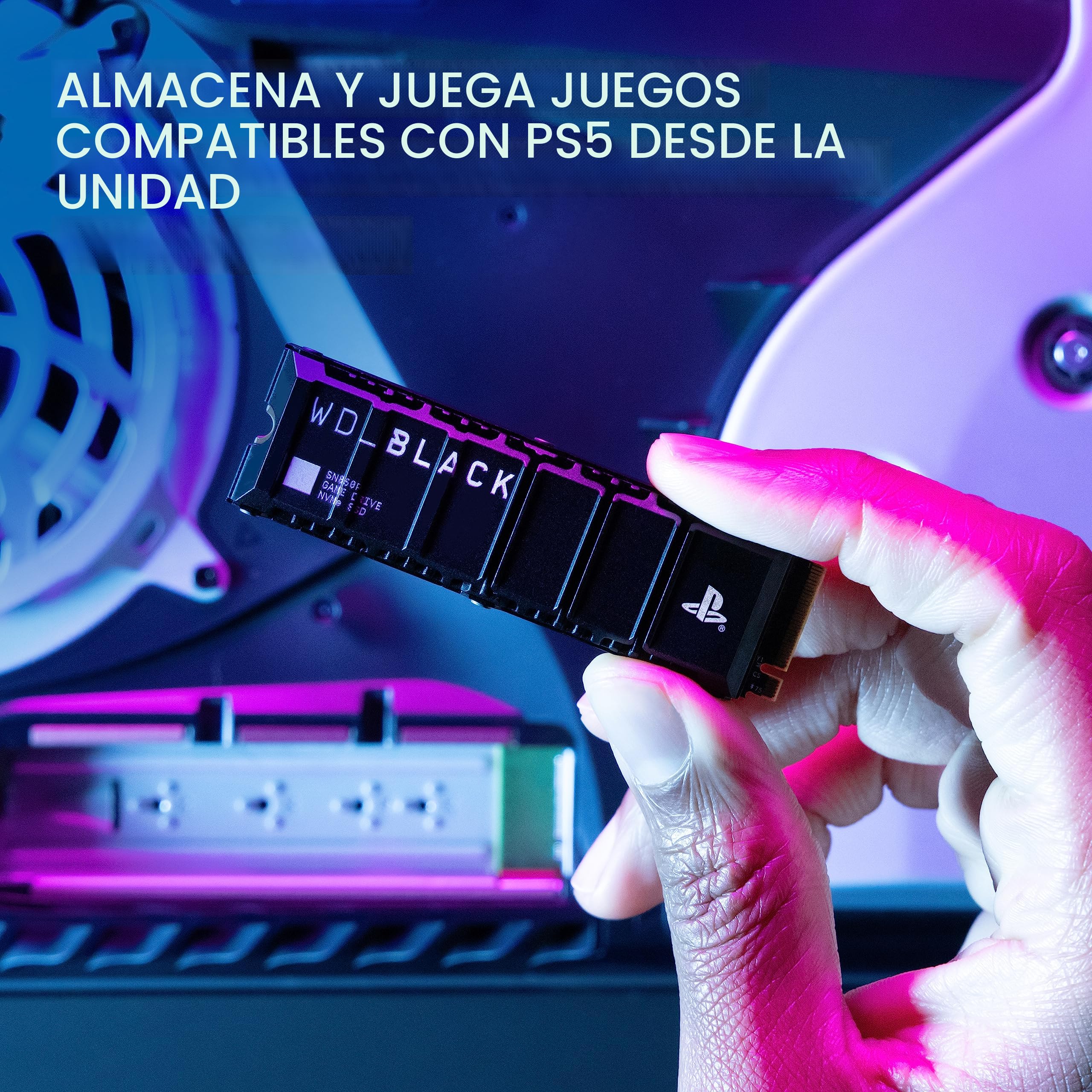 Amazon.com: WD_BLACK 4TB SN850P NVMe M.2 SSD con licencia oficial