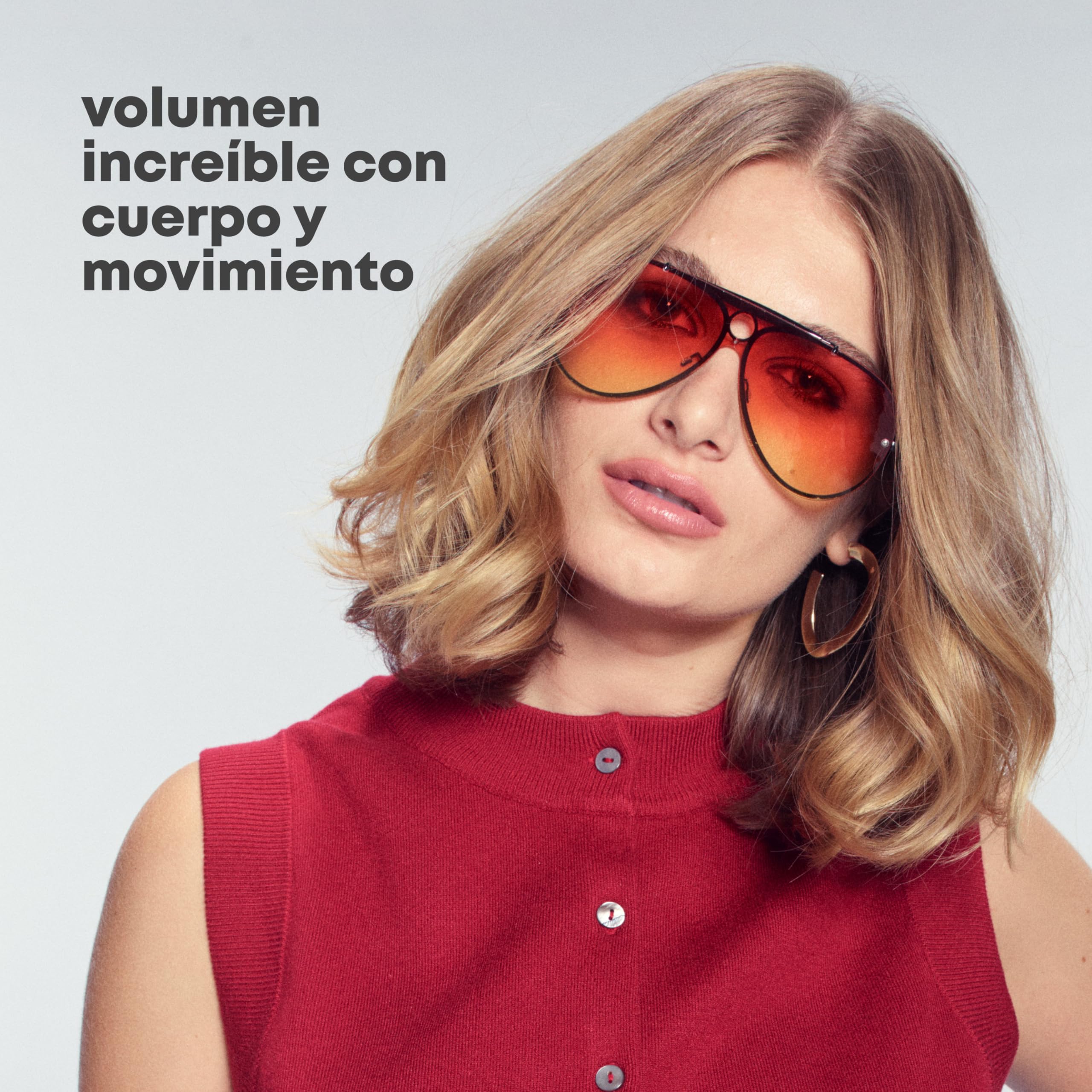 REVAMP Cepillo Calentador Cerámico 40 mm - Barril Redondo, Iónico | Aceites Progloss, Rebote, Rizos y Ondas, Calentamiento Rápido, Peinado sin Enganches