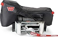 Vista 2 de WARN 102641 Stealth Series - Cubierta de cabrestante compatible con: M8, XD9, 9.5xp, VR8000, VR10000, VR12000
