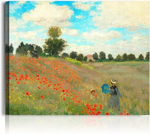 Miniatura 164 de A&T ARTWORK Antibes Seen from The Salis Gardens de Claude Monet Las Obras de Arte Clásico Mundial Reproducciones, Impresiones de Arte en Lienzo