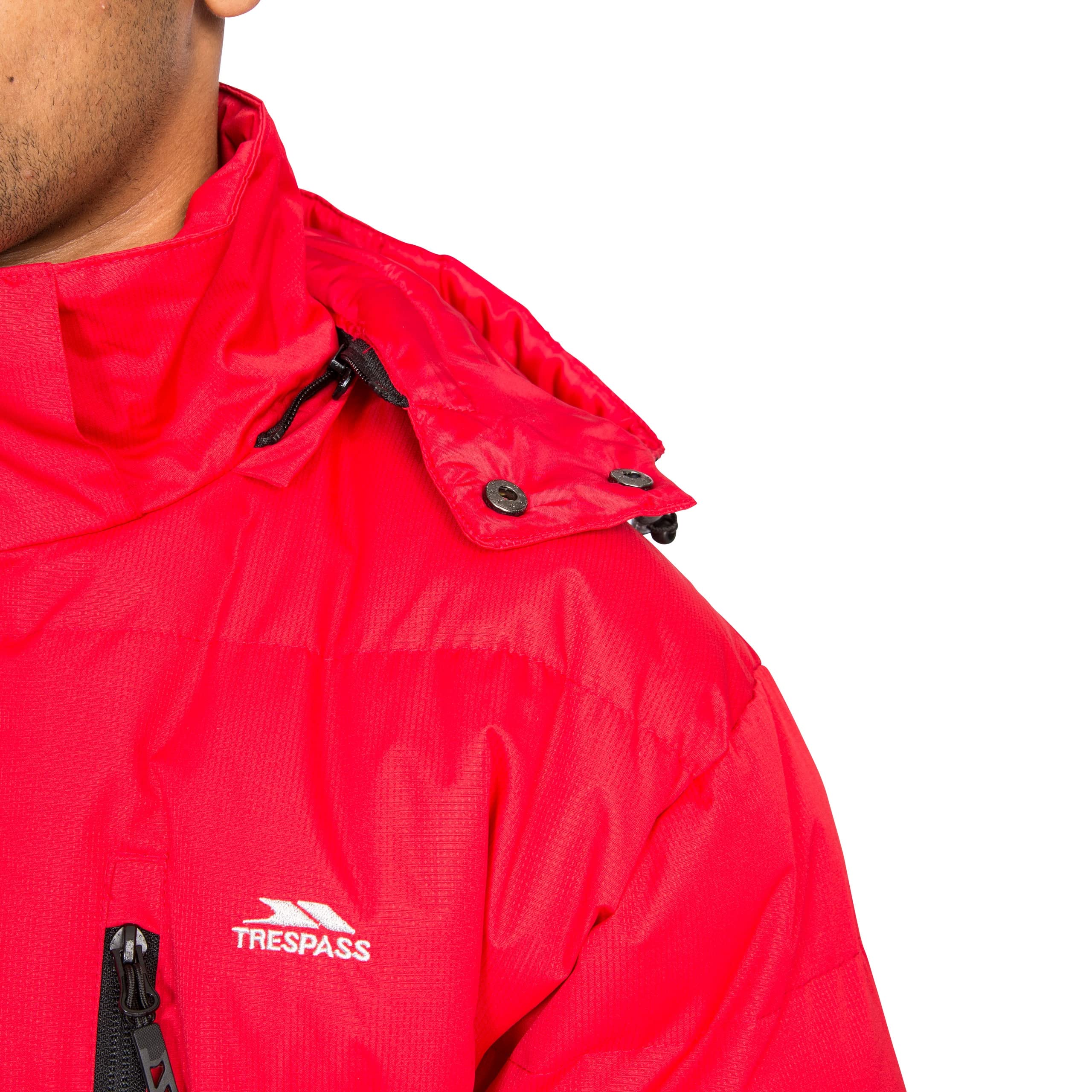Trespass Clip Homme manteau extérieur rembourré fermeture zippée - -
