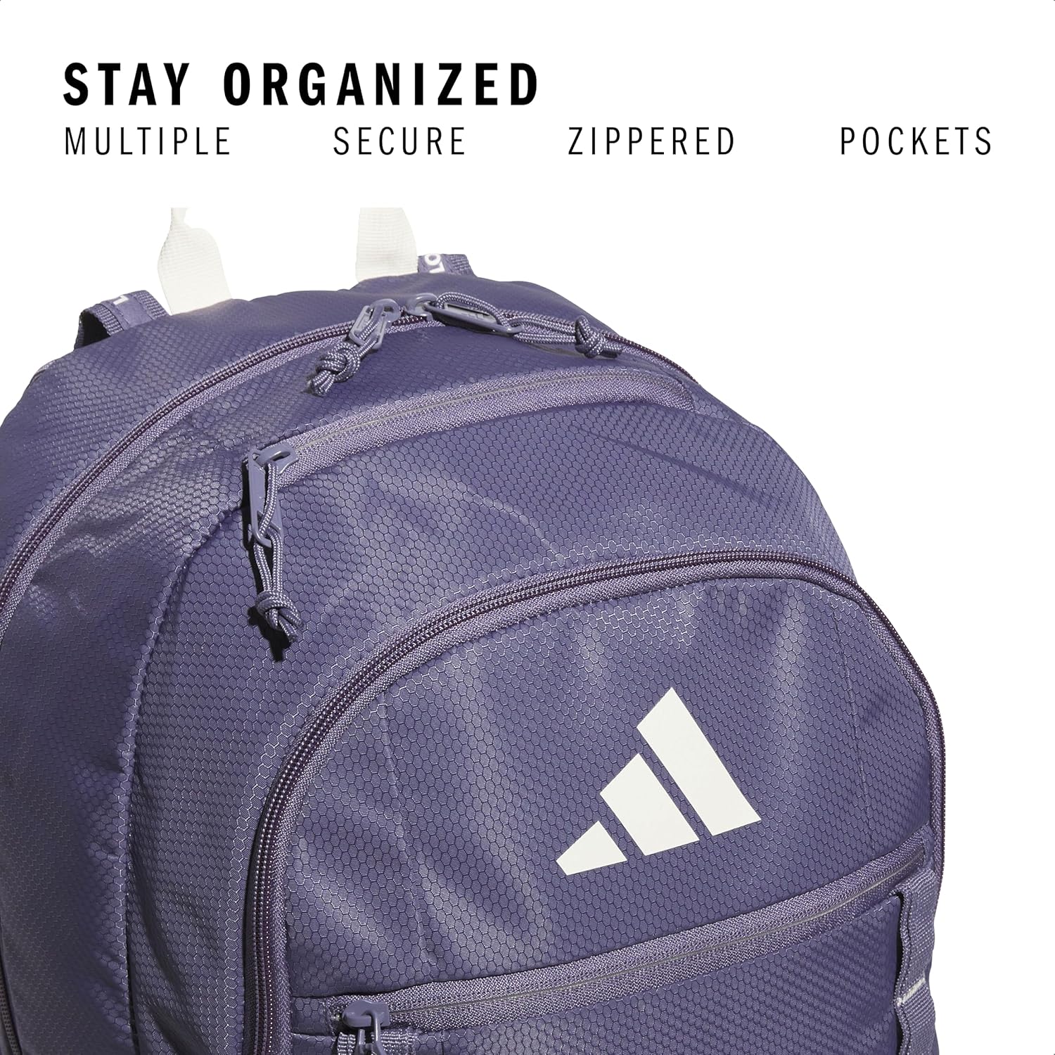 adidas Excel Backpack for Men & Women – Durable Large Athletic Laptop Bag - Image 3