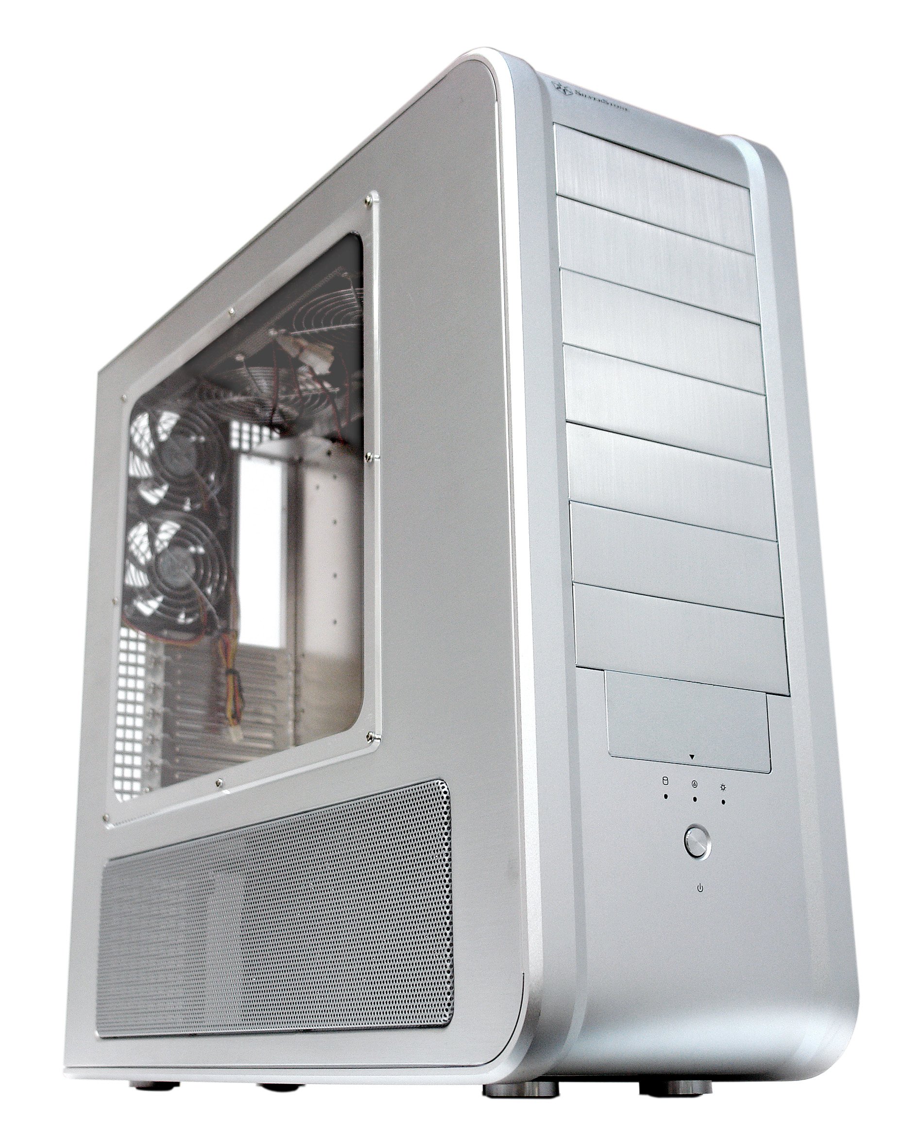 SilverStone Aluminum Body ATX Full Tower Case TJ07S-W (Silver 