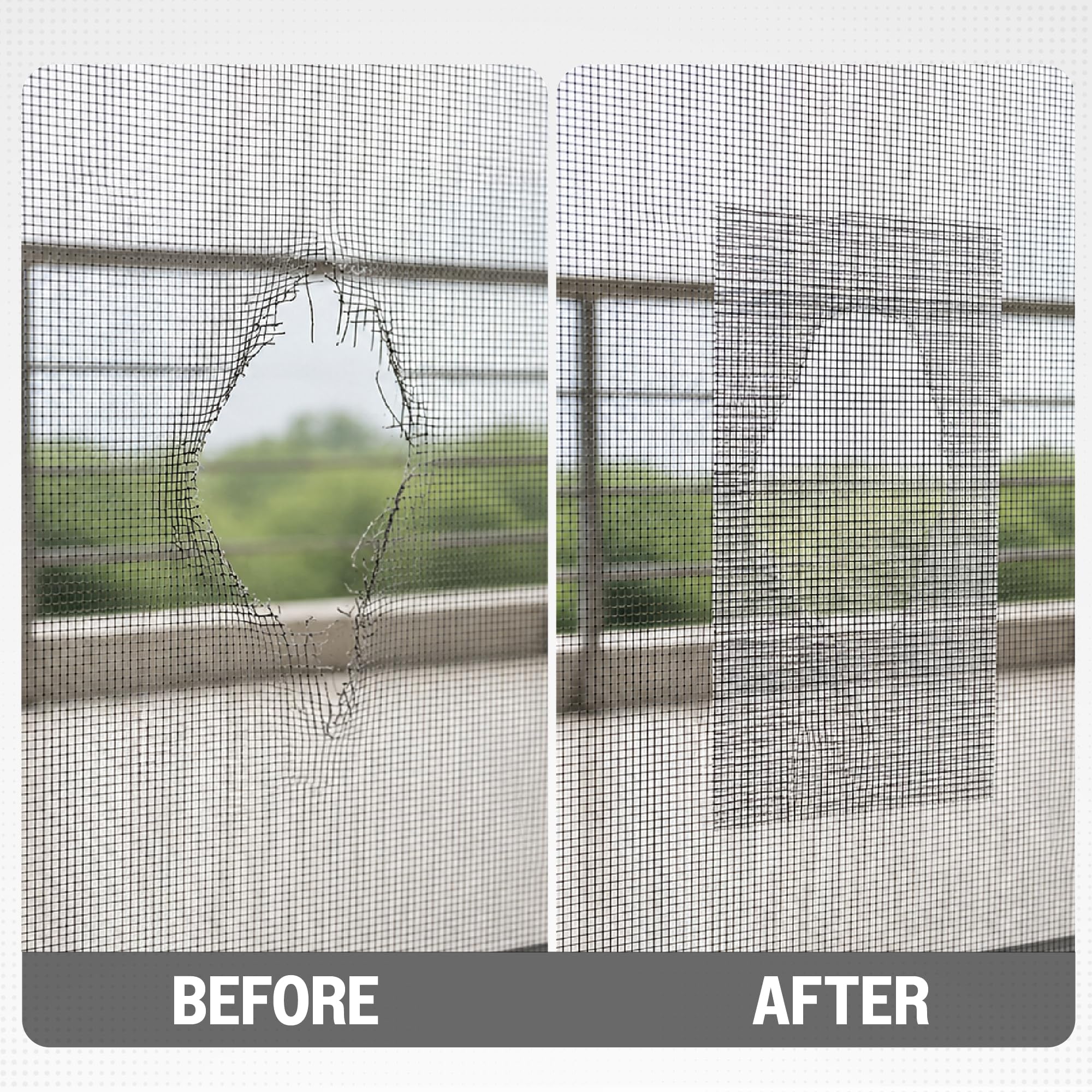Window Screen Repair Tape - Fix Tears Fast -4 Window Screen Repair Tape - Fix Tears Fast -4
