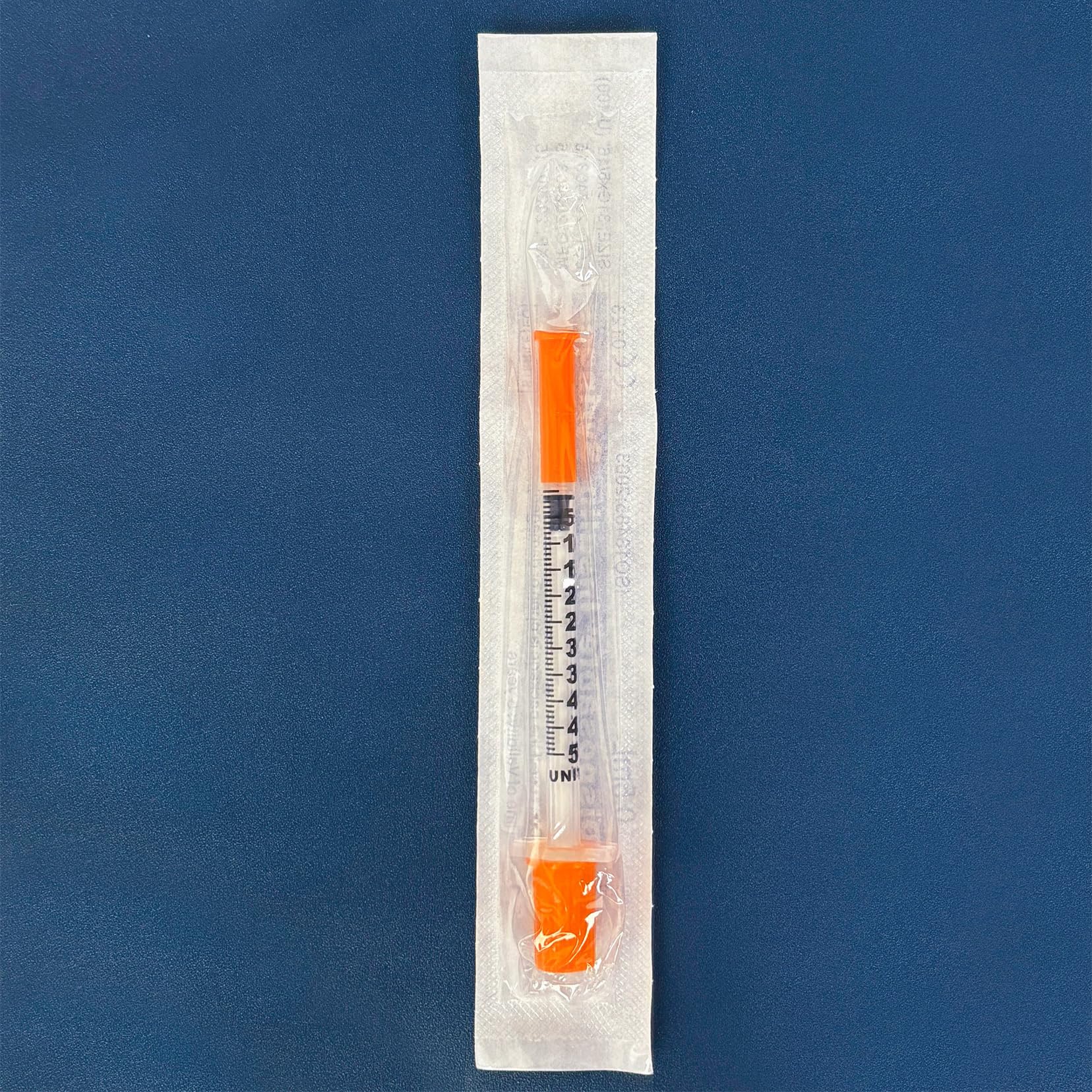 Jeringa de 0,5 cc con 31 g, 8 mm, paquete individual de 36 unidades