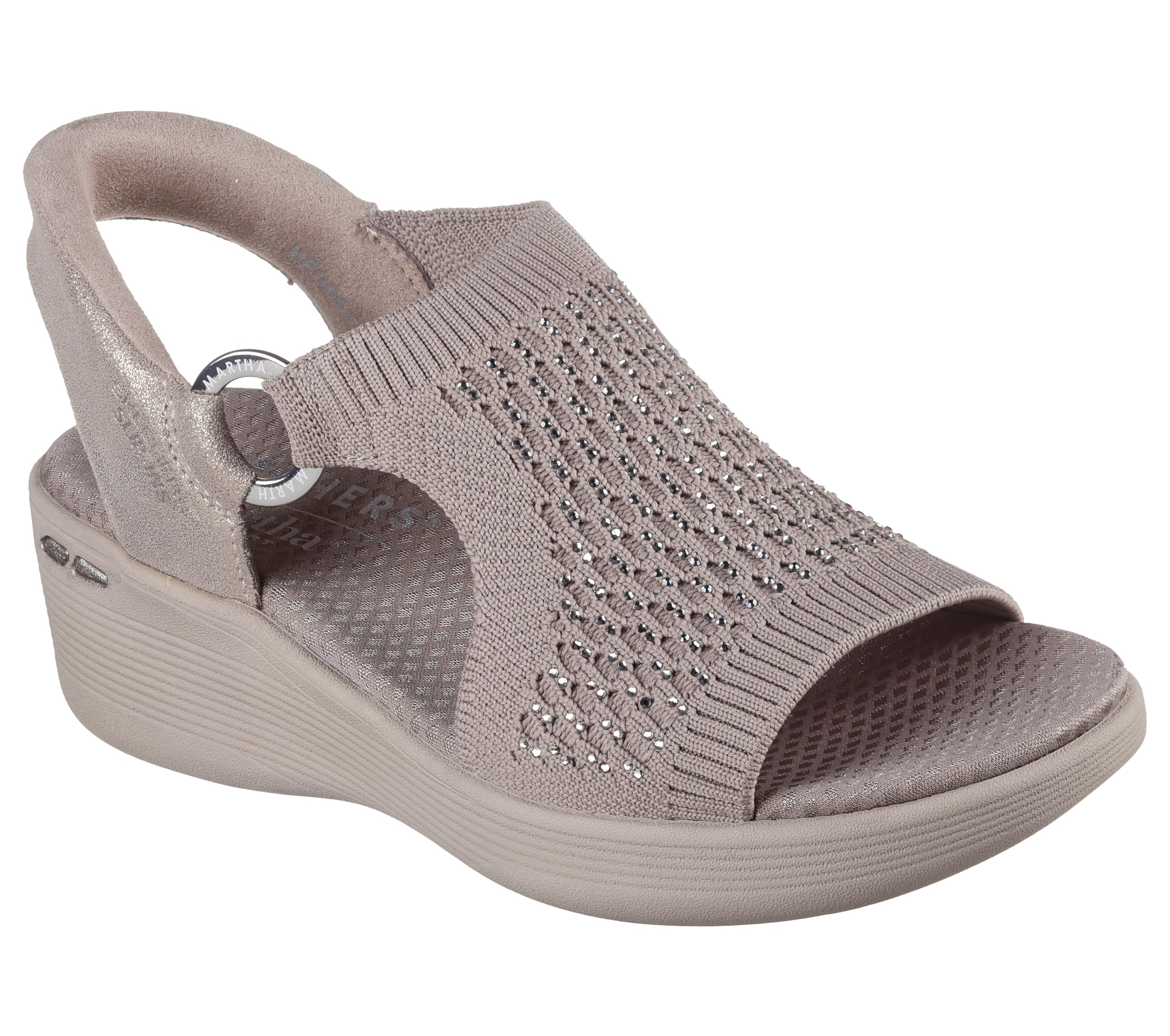 Skechers Martha Stewart's Pier-lite - Park Path - Zapatos sin cordones manos libres para mujer