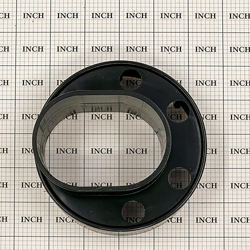 Miniatura 4 de Ozark Fence & Supply - Donut de poste de valla de vinilo ultraduradero - Adaptador de poste de acero de 2-38 pulgadas a poste de vinilo de 5