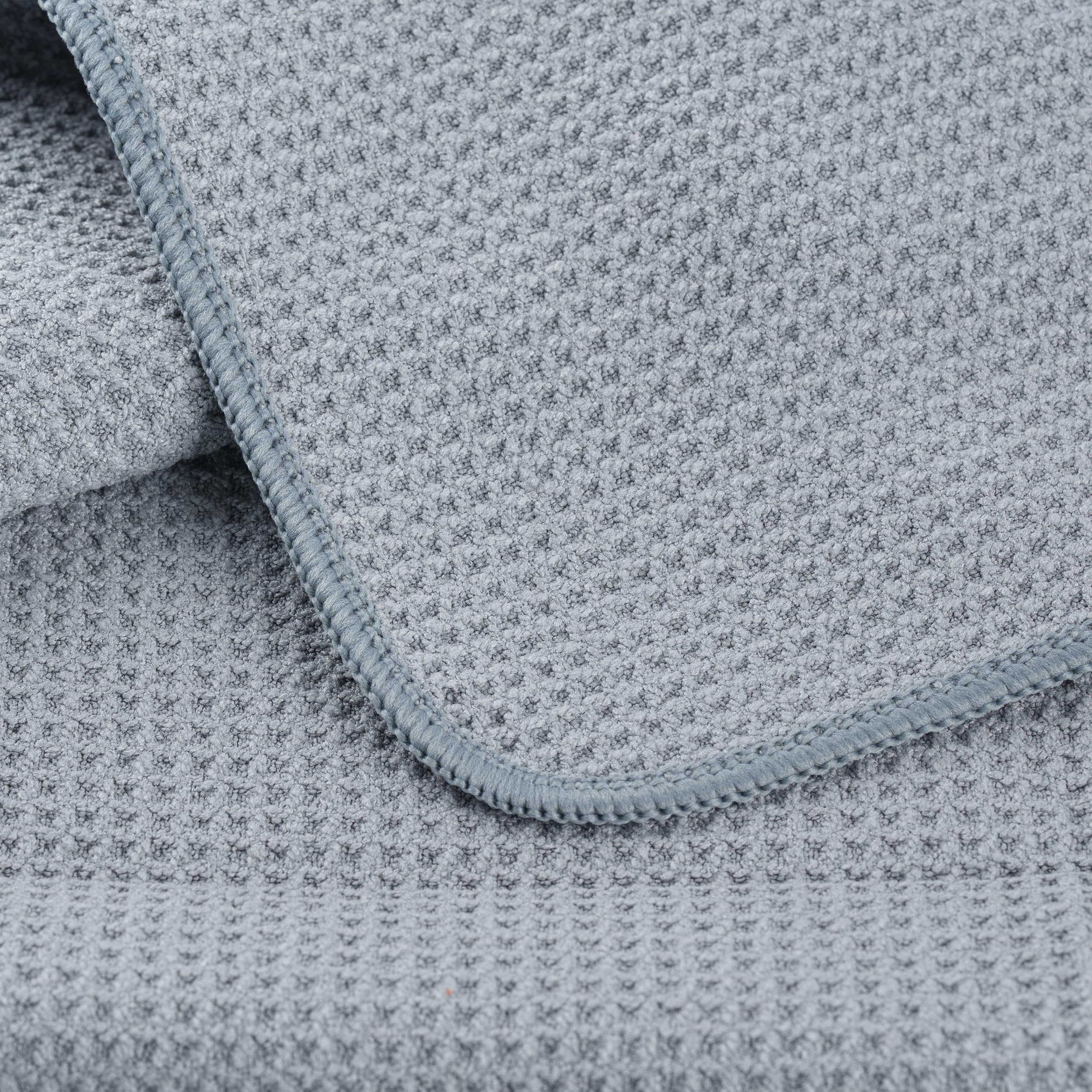 PALLMANN Panno Per Pavimenti A Nido D'Ape – 10 Pezzi In 100% Cotone – Assorbe E Lucida Come Un Professionista! - 2